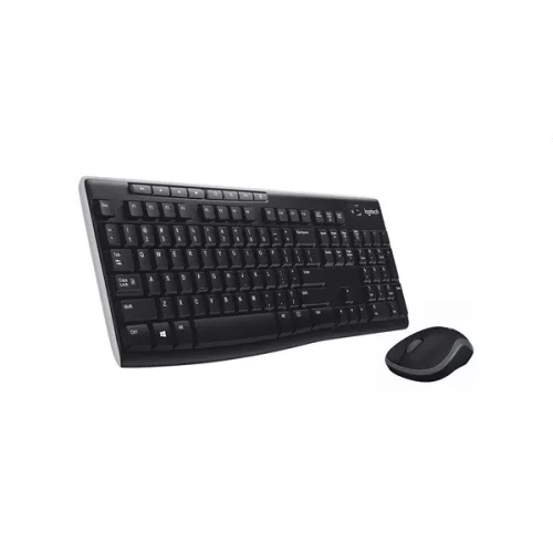 Logitech MK270 HUN schwarze kabellose Tastatur + Maus