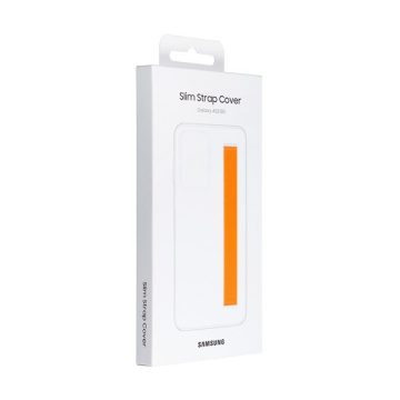   Samsung Galaxy A33 5G Slim Strap Cover, gyári tok, átlátszó, EF-XA336CT