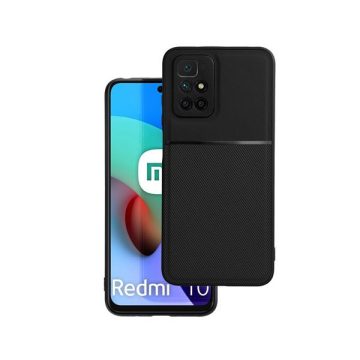   Forcell Noble hátlap tok, Xiaomi Redmi 10/Redmi Note 11 LTE, fekete