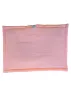KOKO muszlin Baba ágynemű szett,  takaró 75x100  és párna pink/fehér
