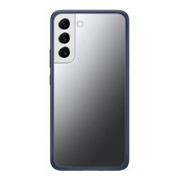   Samsung Galaxy S22+ Frame Cover, gyári tok, kék, EF-MS906CN