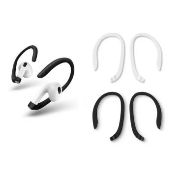   Uniq Loop Sports Apple Airpods fülkampó, fekete&fehér (2db)