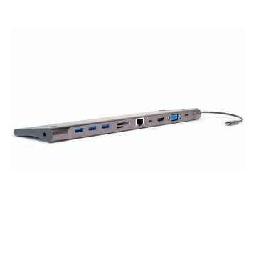 4smarts 11in1 USB-A Hub DeX funkcióval, asztroszürke