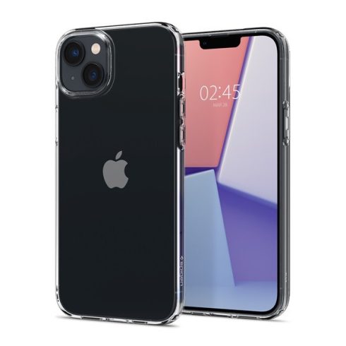 Spigen Liquid Crystal Apple iPhone 14 tok, Crystal Clear, átlátszó
