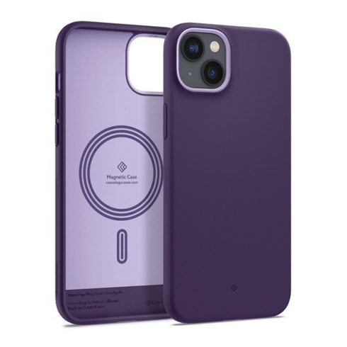 Caseology Nano Pop Apple iPhone 14 Plus Grape Purple MagSafe tok, lila