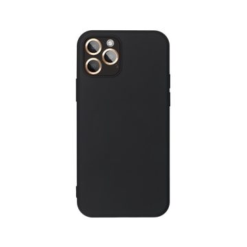 Forcell Szilikon LITE hátlap tok Apple iPhone 14, fekete