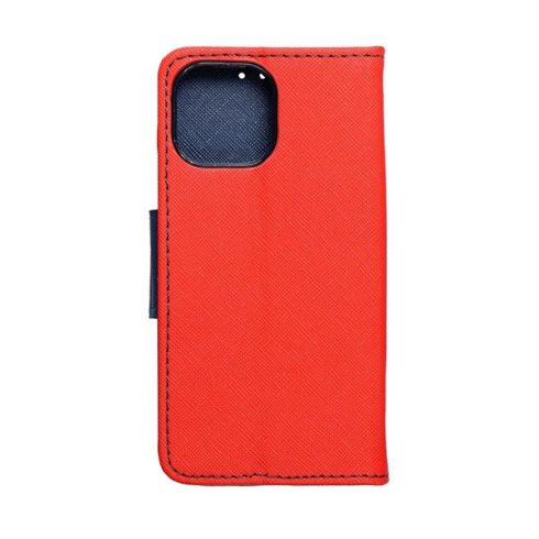 Fancy Apple iPhone 14 Plus flip tok, piros-kék