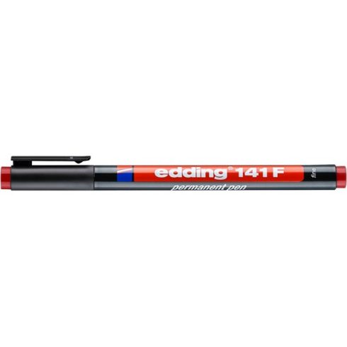 Edding 141 F OHP Permanent 0,6 mm piros marker