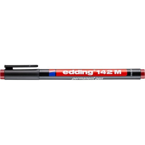 Edding 142 M OHP Permanent 1 mm piros marker