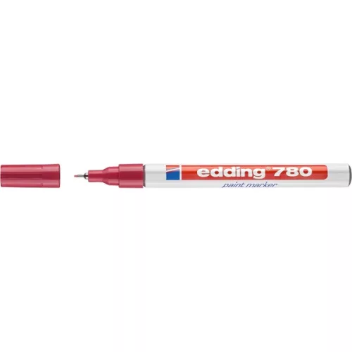 Edding 780 0,8mm piros lakkmarker
