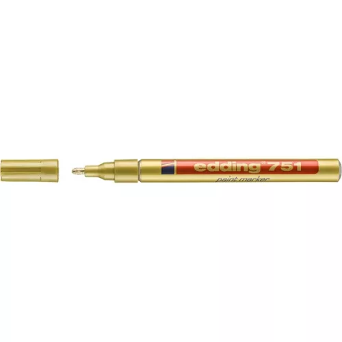 Edding 751 1-2mm arany lakkmarker