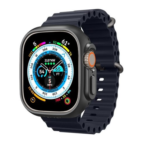 Spigen Thin Fit Apple Watch UItra 2/1 (49mm), fekete tok