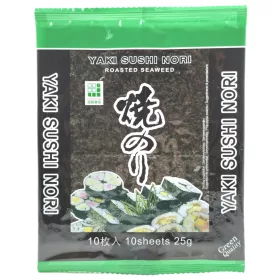 Yaki Sushi Nori Algenblätter 25 g 10 Blatt