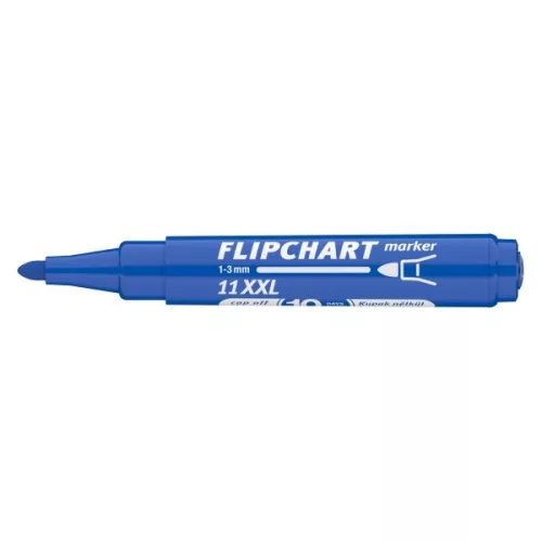 ICO Flipchart 11 XXL kék marker