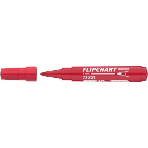 ICO Flipchart 11 XXL piros marker