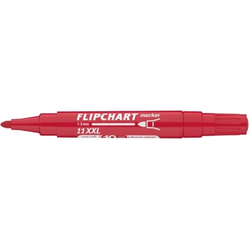ICO Flipchart 11 XXL piros marker