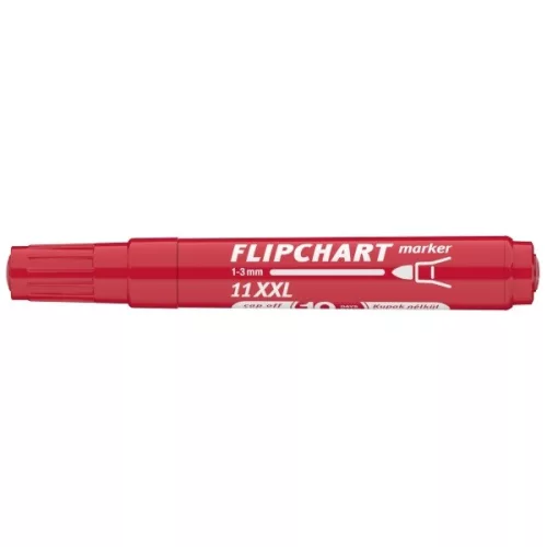 ICO Flipchart 11 XXL piros marker