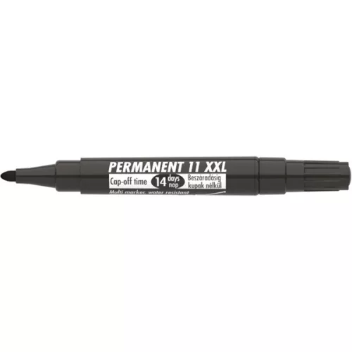 ICO Permanent 11 XXL fekete marker