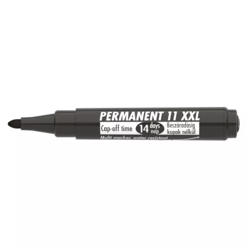 ICO Permanent 11 XXL fekete marker
