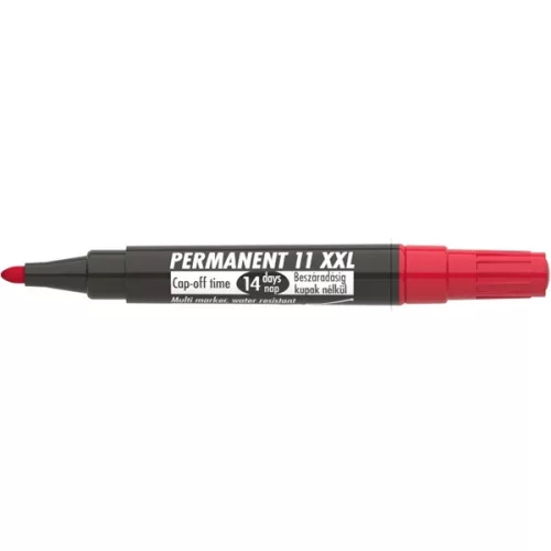 ICO Permanent 11 XXL piros marker