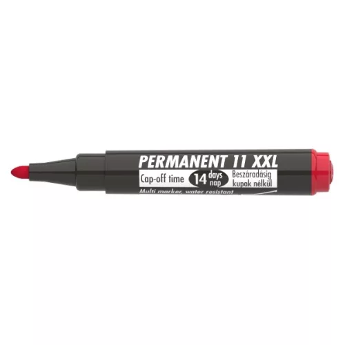 ICO Permanent 11 XXL piros marker