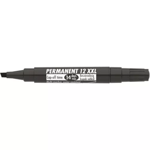 ICO Permanent 12 XXL fekete marker