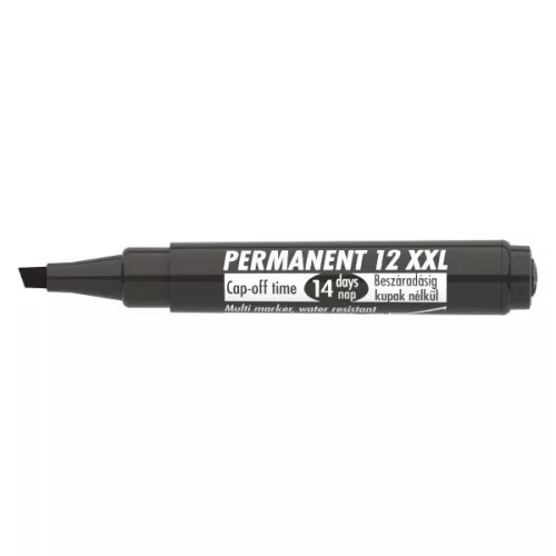 ICO Permanent 12 XXL fekete marker