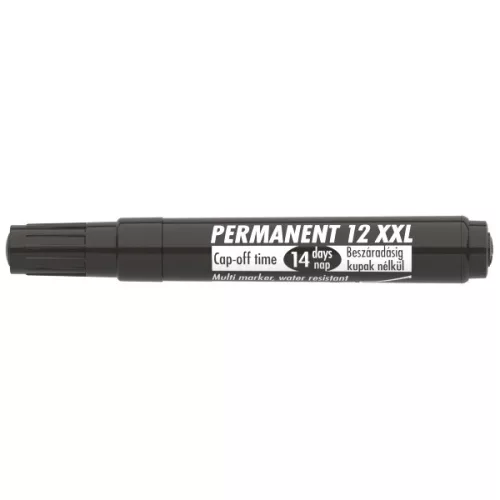 ICO Permanent 12 XXL fekete marker