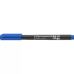 ICO OHP F 0,5mm kék permanent marker
