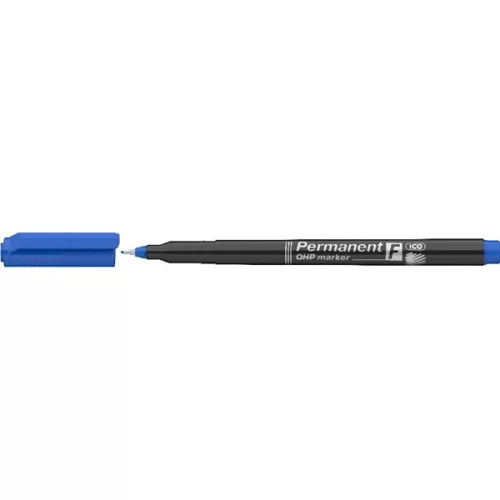 ICO OHP F 0,5mm kék permanent marker