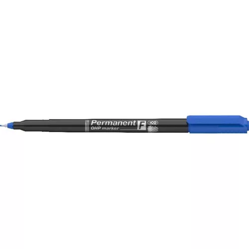 ICO OHP F 0,5mm kék permanent marker