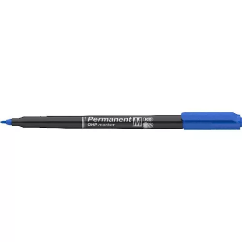 ICO OHP M 1-1,5mm kék permanent marker