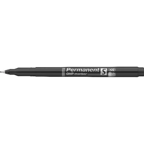 ICO OHP S 0,3mm fekete permanent marker