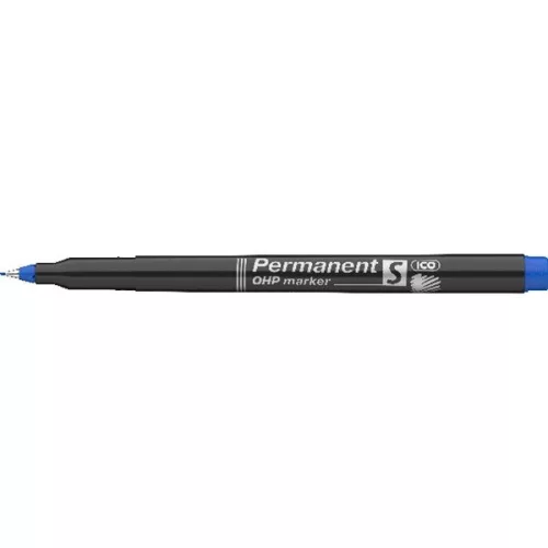 ICO OHP S 0,3mm kék permanent marker