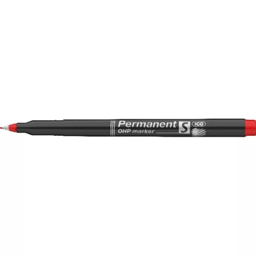 ICO OHP S 0,3mm piros permanent marker