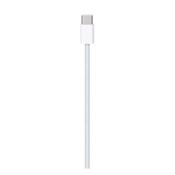   Apple USB-C / USB-C szőtt töltő- és adatkábel, 1m, fehér, MQKJ3ZM/A Retail dobozos