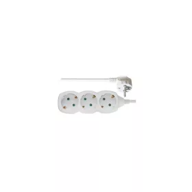   Emos P0321 3 zásuvky 1,5 metra 1 mm2 biely predlžovací kábel bez vypínača