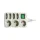 Emos PS1721 3+4 zásuvka 1,5 metra 1 mm2 vypínač biely rozvádzač