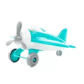 POLESIE Kunststoff OMEGA Flugzeug TÜRKIS