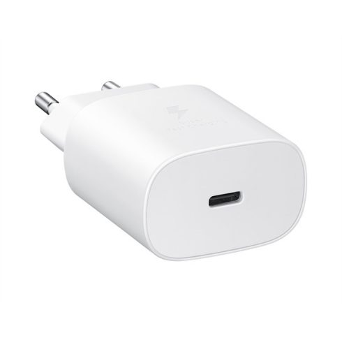 Samsung EP-TA800EWE hálózati töltő USB-C, 25W, fehér, ECO csomagolásban