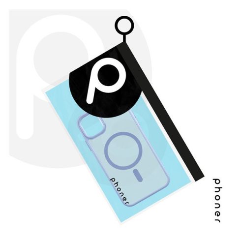 Phoner Apple iPhone 11 Pro Hybrid Mag MagSafe kemény hátlap tok, égkék