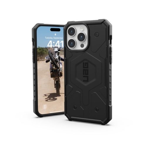 UAG Pathfinder MagSafe Apple iPhone 15 Pro Max hátlap tok, fekete