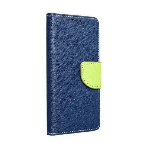 Fancy Apple iPhone 15 Plus flip tok, kék/lime