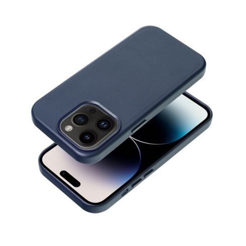 Magsafe műbőr tok Apple iPhone 15 Plus , indigo kék