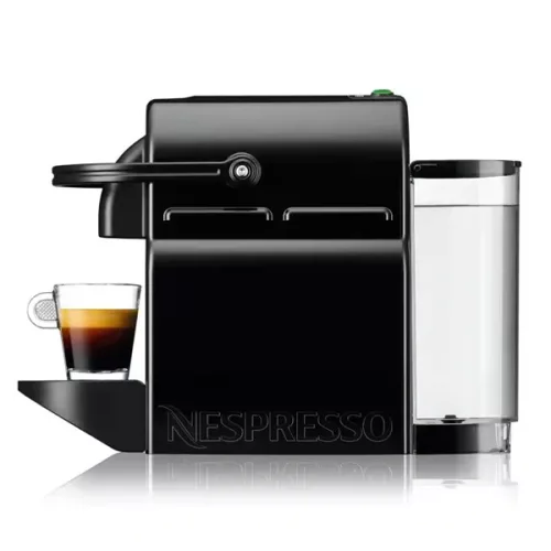 Čierny kapsulový kávovar DeLonghi EN 80.B Inissia Nespresso
