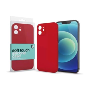   Xprotector Soft Touch szilikon tok Slim Apple iPhone 15 Plus, piros
