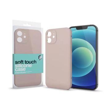   Xprotector Soft Touch szilikon tok Slim Apple iPhone 15 Plus, púderpink