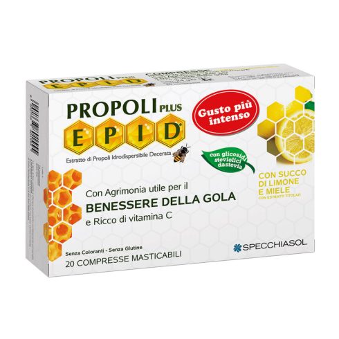 Specchiasol Propolisz Méz-citrom 20db tabletta