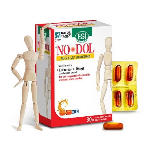 Natur Tanya® ESI® NO-DOL® Micellás kurkuma kivonat 30db kapszula
