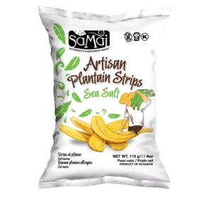   SAMAI Kochbananenstreifen mit Meersalz, 115 g, handgemachte Kochbananenstreifen